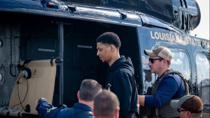LSP: Escaped inmate Derrick Groves returned to Louisiana by helicopter