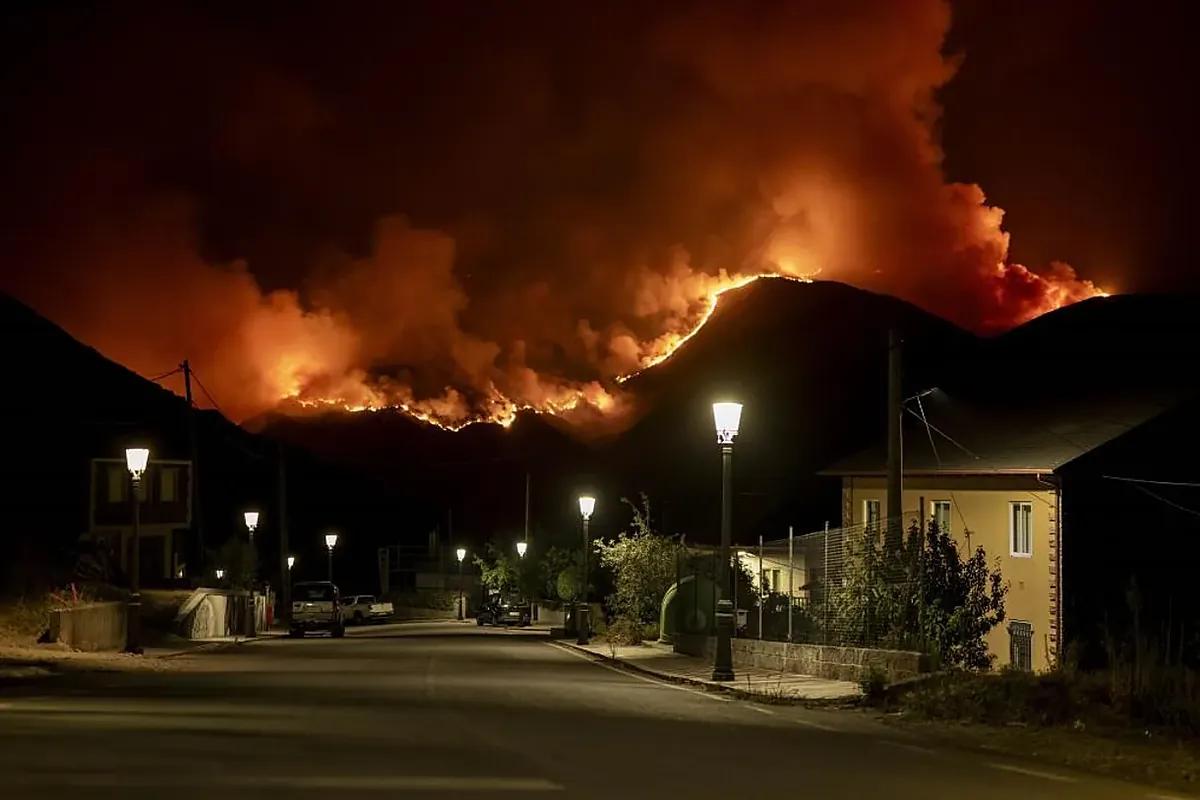 Detenido el presunto autor de un incendio forestal que quemó 3.200 hectáreas en Ourense