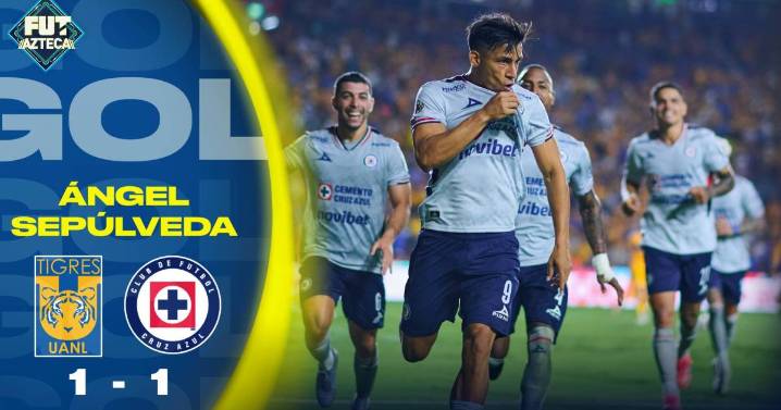 ¡Empate agónico al 98’! Sepúlveda marca de penal y Cruz Azul rescata punto vs Tigres
