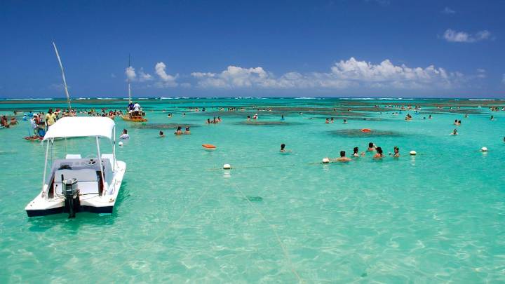 No es Ibiza: la playa de Brasil que es famosa por sus aguas cristalinas y sus piscinas naturales