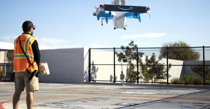Amazon halts drone deliveries in Arizona after a pair crashed into a crane