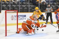Enforcer Ross Johnston leads Ducks' offense in win over Preds - The Rink Live | Coverage of youth, junior, high school and college hockey