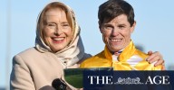 Gai Waterhouse, Craig Williams team up for Sir Delies to win Turnbull Stakes and become early Melbourne Cup favourite