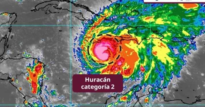 Huracán Melissa alcanza categoría 2 en el Caribe: ¿Afectará a México?