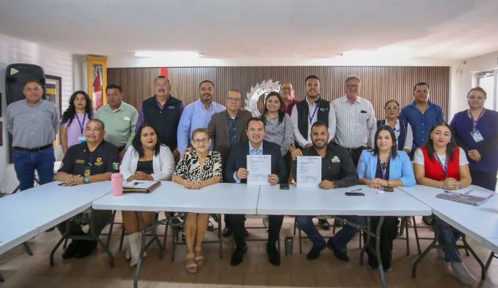 Firman Programa Municipal de Salud para mantener certificación de Delicias como municipio saludable