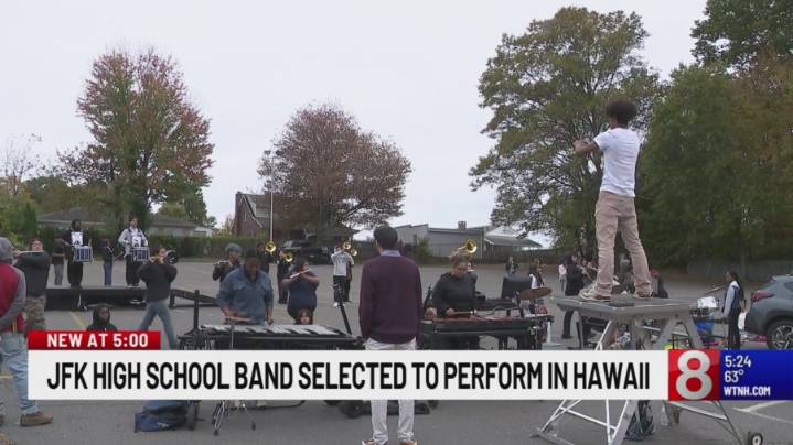 Connecticut high school band to 'step off' to Hawaii