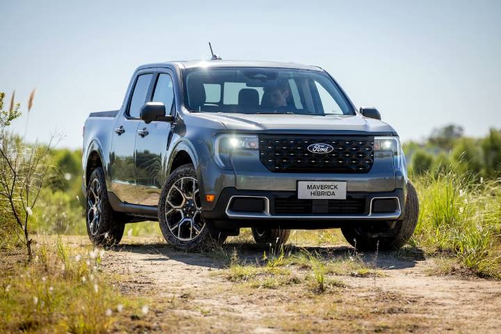 En foco. Una pickup que se vende en la Argentina prueba una tecnología poco vista en el segmento