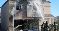 No injuries in garage fire on Granite Circle