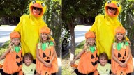 Pregnant Anna Kournikova Shares Rare Instagram Post Of Halloween Outing With Her Three Kids