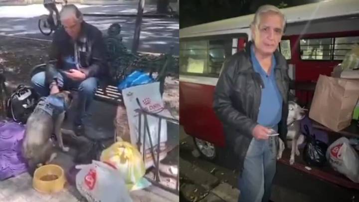 Reconocido actor de Televisa fue encontrado en situación de calle con sus gatos; esta sería su historia