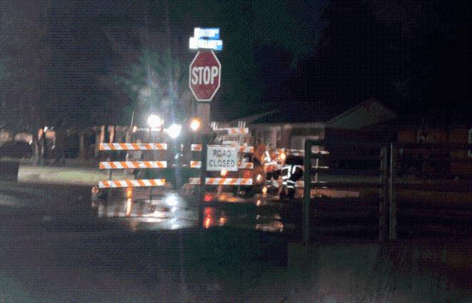 Water main break causes lane closures in NW Oklahoma City