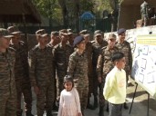 Army officers celebrate Diwali with J&K’s locals along LoC in Tangdhar
