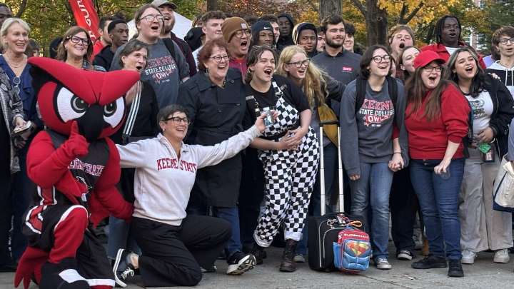 Keene State students say goodbye to one president and have suggestions for the next