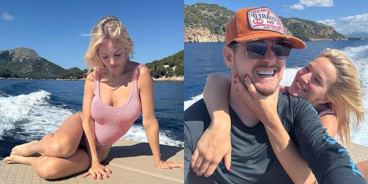 Luisana Lopilato deslumbró en malla enteriza arriba de un yate: sus postales a puro amor con Michael Bublé