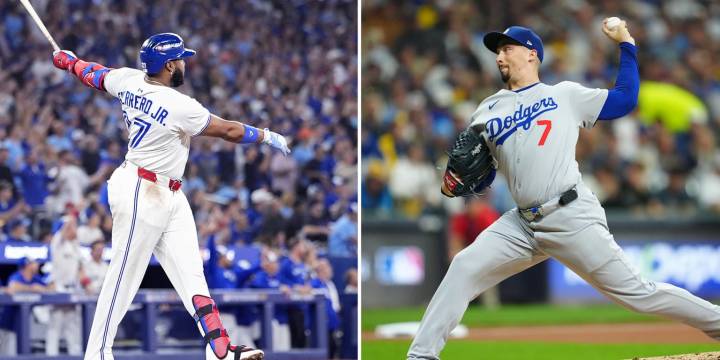 Dodgers pitching vs. Blue Jays hitting in World Series