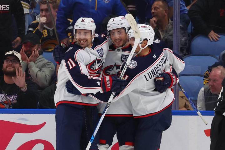 Blue Jackets' Miles Wood doesn't miss a beat in return from injury