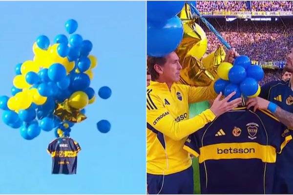 El emotivo homenaje a Miguel Ángel Russo en la Bombonera, donde arrojaron parte de sus cenizas