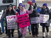 Alberta teachers' strike: Union representing education support staff raises alarm over potential layoffs