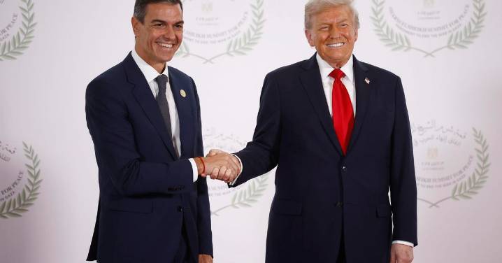 Trump interpela a Sánchez por el gasto en defensa: "¿Estáis ya trabajando con el tema del PIB? Nos acercaremos"