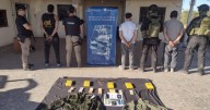 VIDEO. Tres salteños, entre ellos un comandate de Gendarmería nacional, detenidos con cocaína en Santiago del Estero