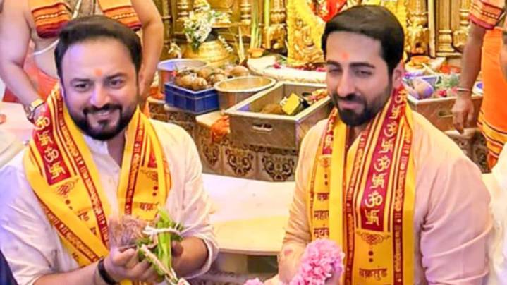 Ayushmann Khurrana Visits Siddhivinayak Temple To Seek Blessings After ‘Thamma’ Becomes His Biggest Opening Film