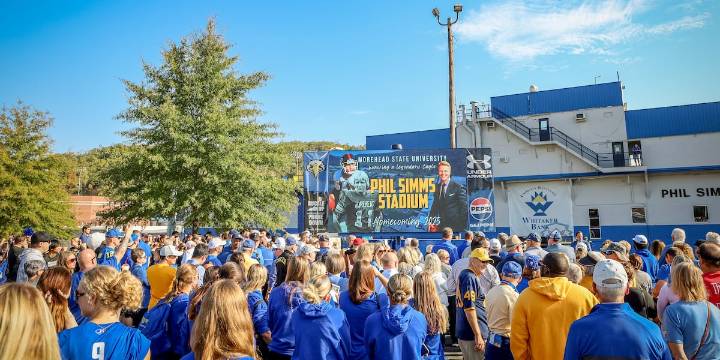 Morehead State University names stadium after former alum and NFL legend