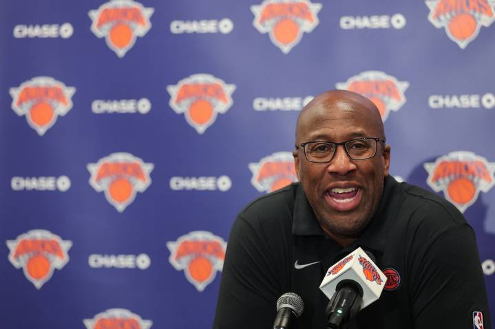 Knicks' Mike Brown says starters to see more minutes vs. Timberwolves