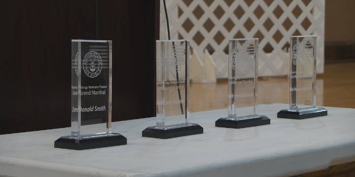 Veterans honored at Masonic Center ahead of Saturday parade