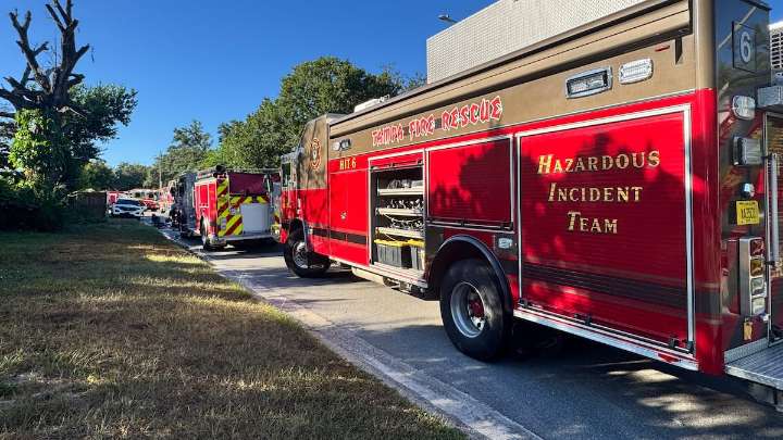Homes evacuated as Tampa Fire Rescue responds to hazmat call in Temple Crest