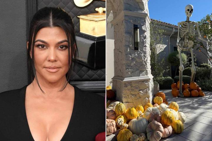 Kourtney Kardashian Unveils Her Halloween Decorations for 2025