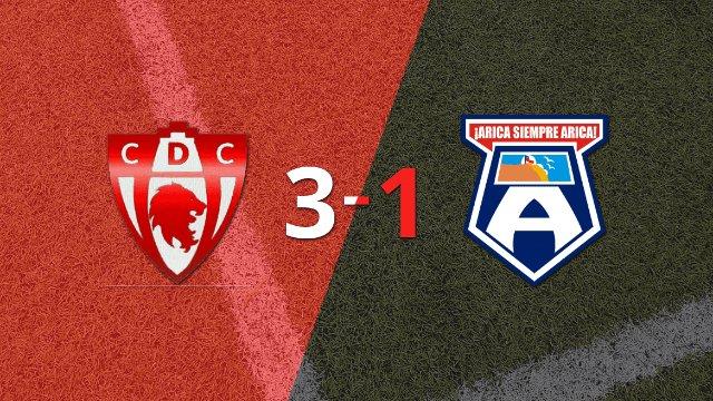Victoria 3-1 de D. Copiapó sobre San Marcos con hat