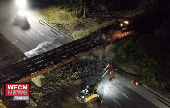 I-57 closed in southern Illinois overnight as bridge is demolished