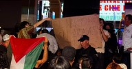 Manifestantes pro-palestinos irrumpen alfombra roja de Juliette Binoche en el FICM