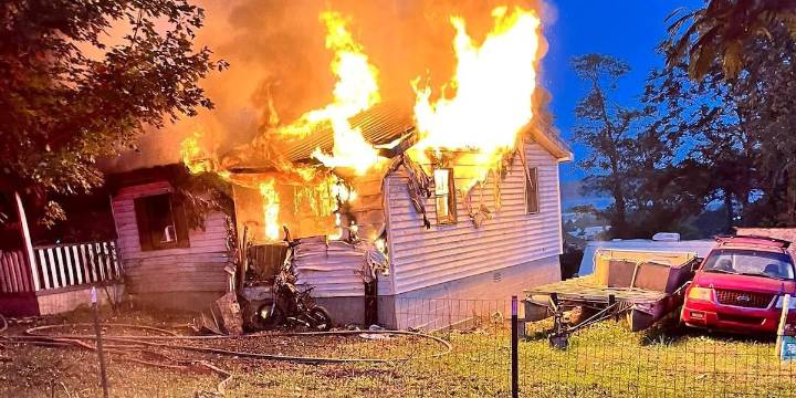 One person taken to hospital after Ky. fire