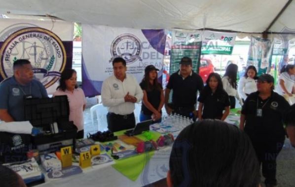 FGESLP participa en la Feria por la Paz en Tamazunchale