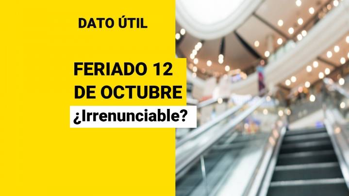 Feriado del 12 de octubre en Chile: ¿Es irrenunciable?