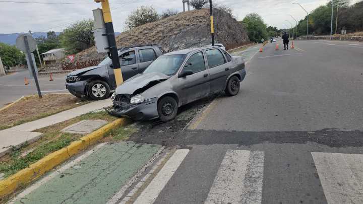 Violento choque en la Ruta Provincial N° 1