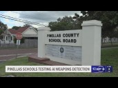 Pinellas schools to test AI weapons detection system to screen students