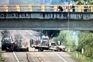 Arman narcobloqueos en carreteras de Chiapas