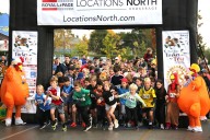 Hundreds take part in Thornbury Turkey Trot Saturday morning