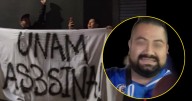 “UNAM Asesina” el mensaje de los aficionados de Cruz Azul tras la tragedia en último partido del club