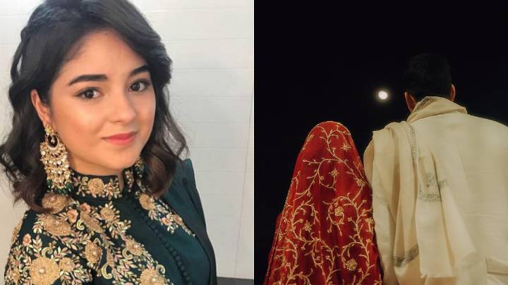 'It Hurts To See Her Like This': Dangal Actress Zaira Wasim's Fans Are Upset As She Has Hidden Her Face In Wedding Pictures