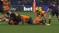 Bledisloe Cup 2025: Wallabies vs All Blacks, Tom Hooper yellow card video