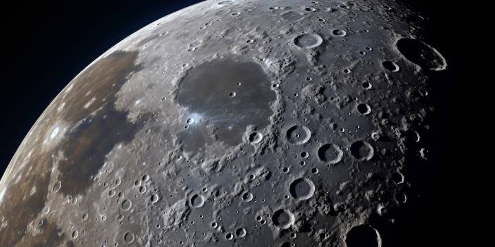 Descubren un tipo de azufre inédito en rocas lunares y surgen nuevas teorías sobre la historia del satélite terrestre
