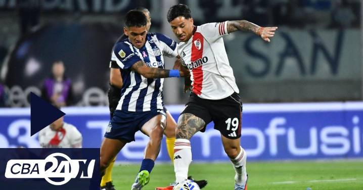 Talleres cayó ante River en el Kempes y sigue complicado con el descenso