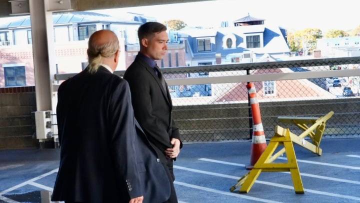 Portsmouth parking garage death trial jury visits site of fatal fall