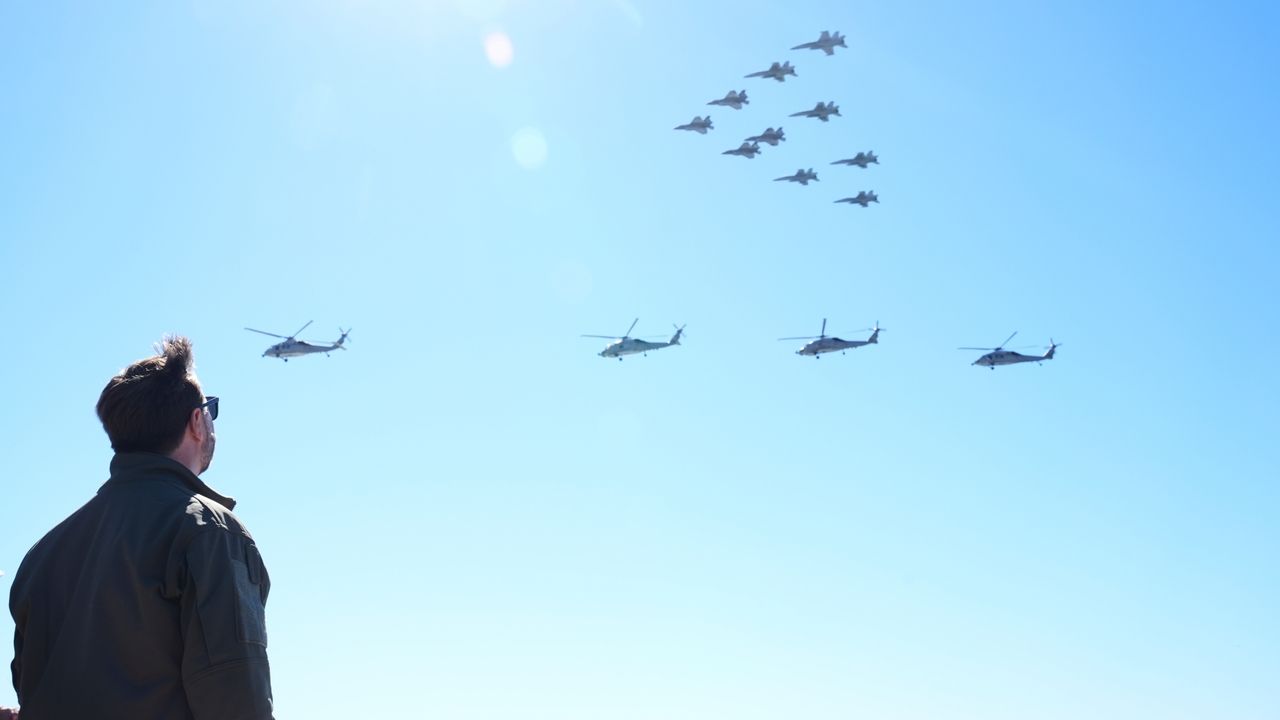 California police say shrapnel hits and damages a patrol vehicle during Marine Corps drills