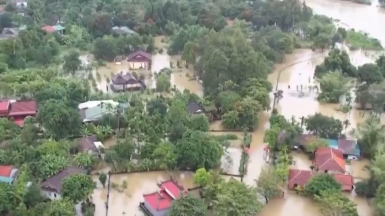 Record rainfall causes major flooding in Vietnam, submerging ancient sites