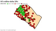 OC has 60 million-dollar ZIP codes. How does yours rank?