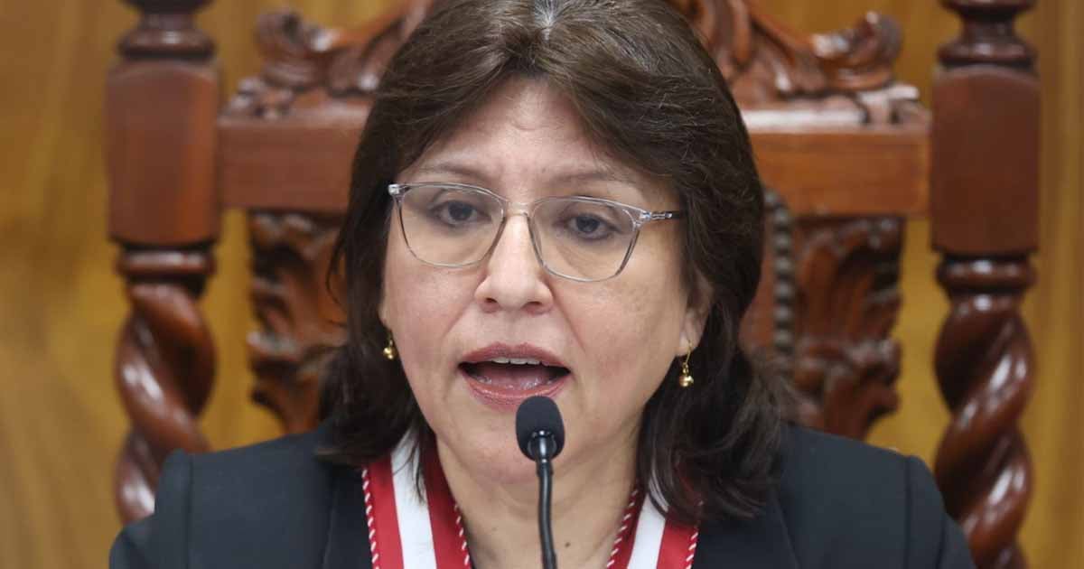 Poder Judicial ordena reponer a Delia Espinoza como fiscal de la Nación